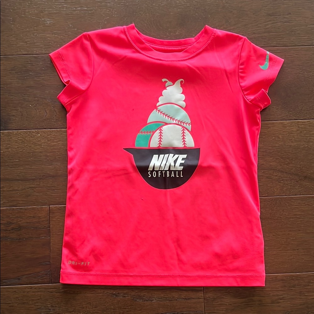 Nike Pink Short Sleeve Graphic Tee